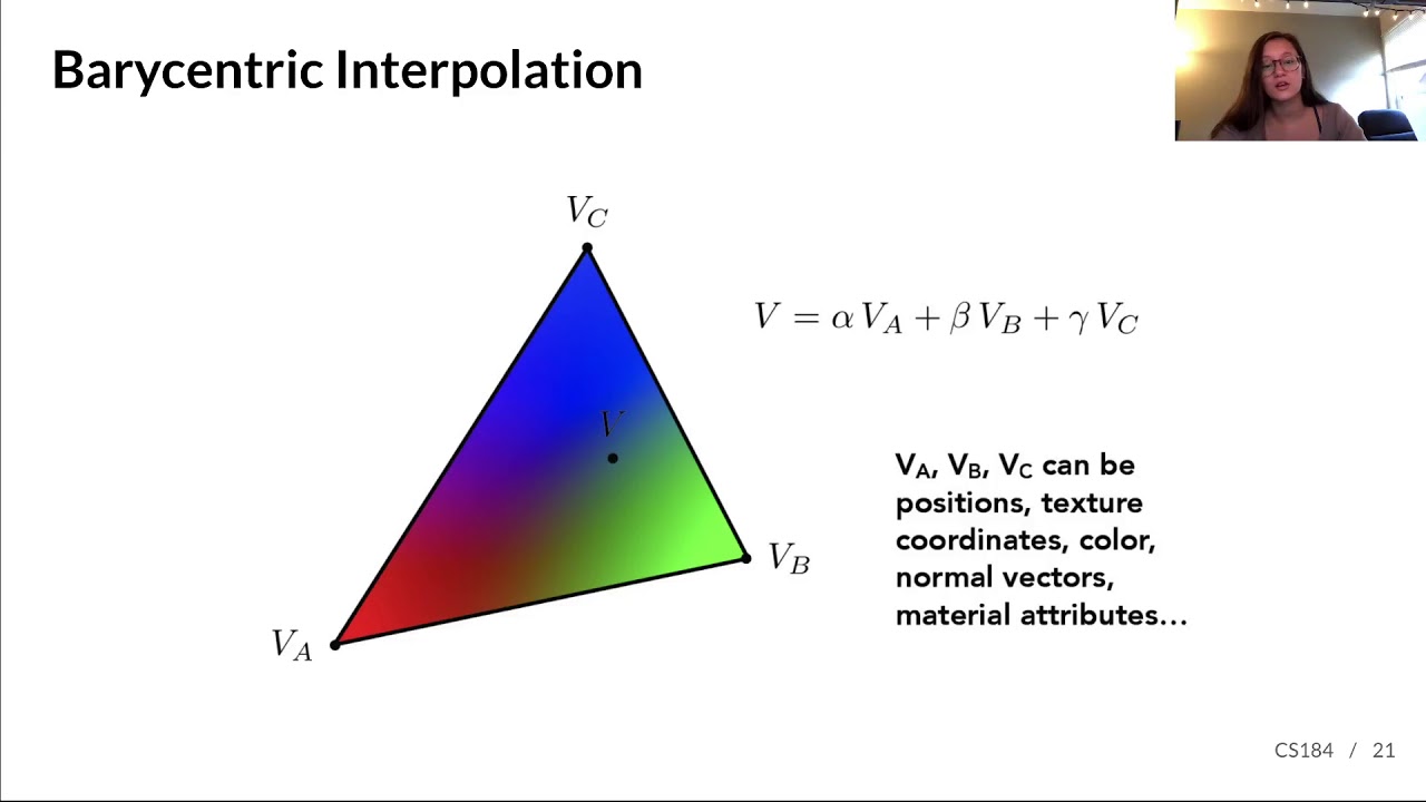 Discussion 2: Barycentric Coordinates Review