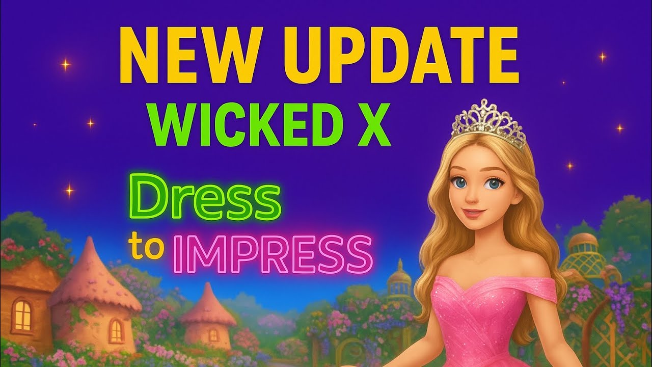 💚💖 DRESS TO IMPRESS WICKED UPDATE! 2 NEW CODES (ELPHABA & GLINDA) + 40+ ITEMS! 💫
