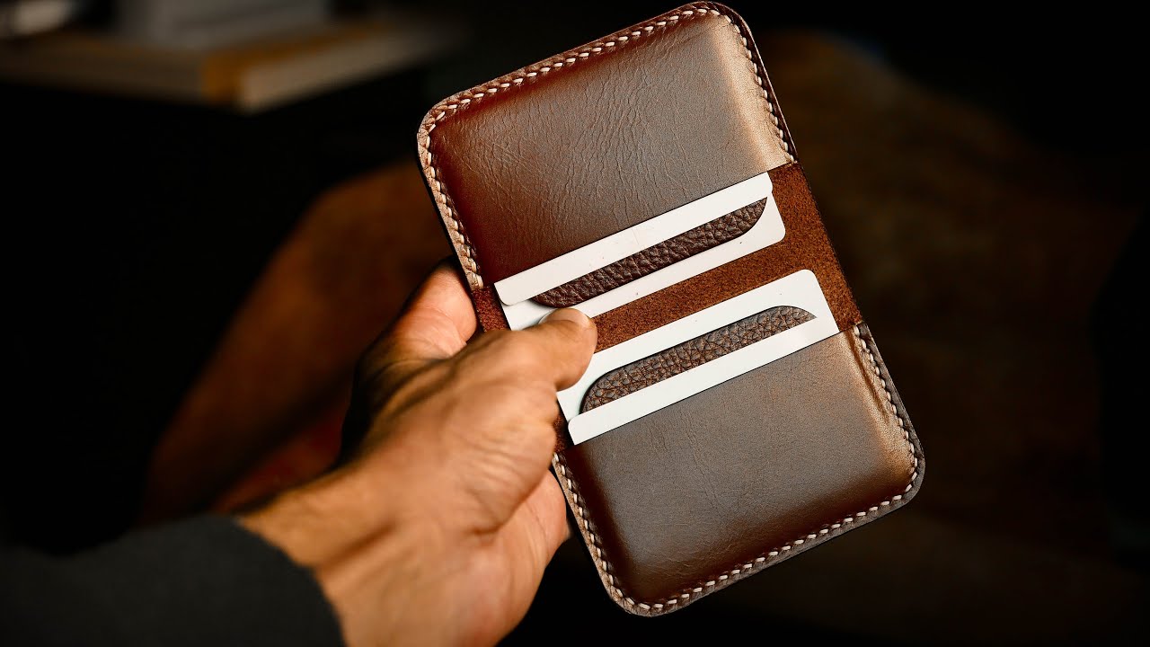 Minimalist Leather Wallet Making: Simple, Practical, Handmade, DIY