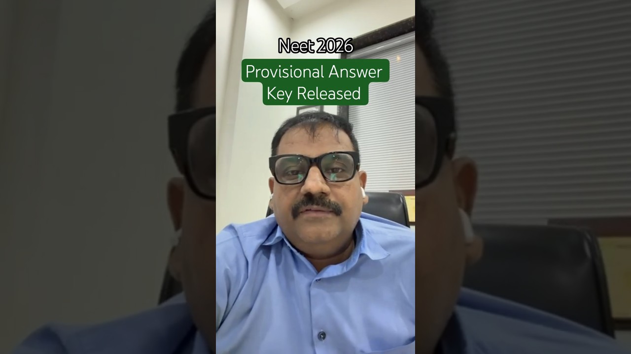 NEET 2026: Provisional Answer Key Released | Download Now | Motion NEET
