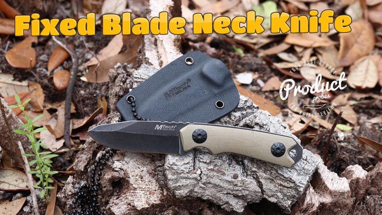 MTECH USA MT-20-30 Series Fixed Blade Neck Knife Review