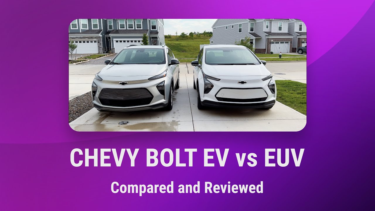Chevrolet Bolt EV vs EUV – Full Comparison & Review!