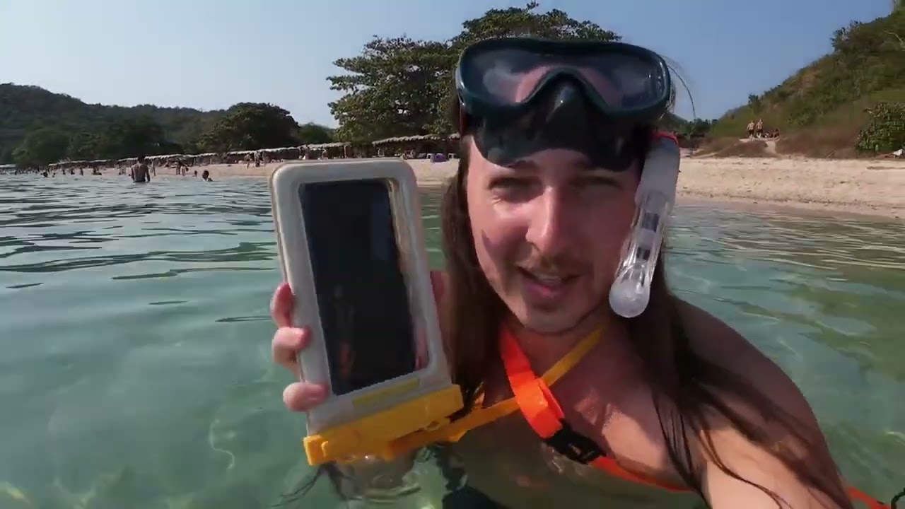 Thailand, Koh Larn. Trying my snorkeling stream setup [Twitch VOD 24.1.26]