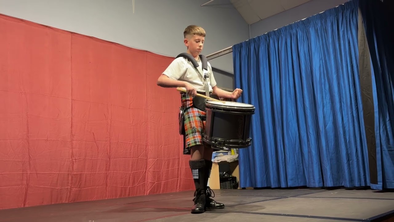 Matthew Brownlee - Drum Fanfare @ Aghadrumsee Variety Concert 2025
