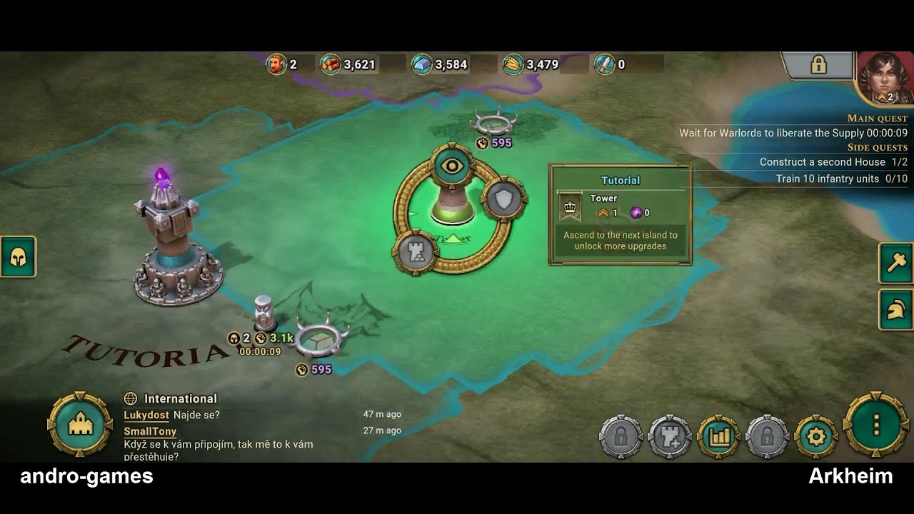 Arkheim (by Travian Games) - strategy game for Android and iOS - gameplay.