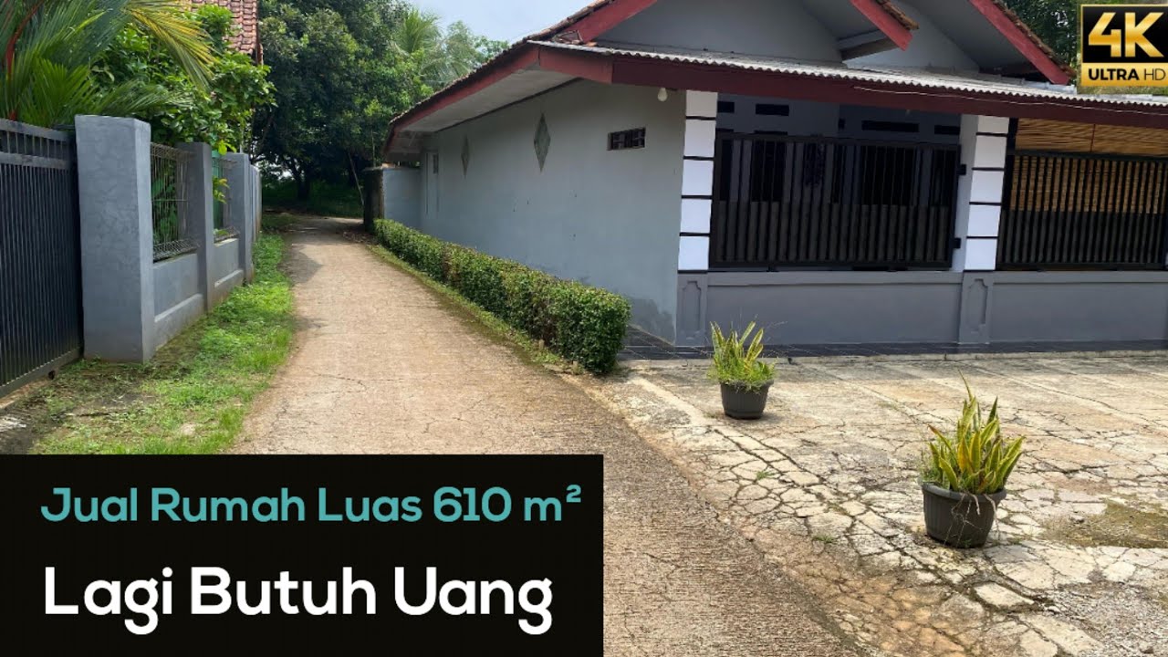 Jual Murah Rumah + Halaman Luas 610 m2 Dekat RS Siloam Bungursari Purwakarta Kota Luas 600 m2