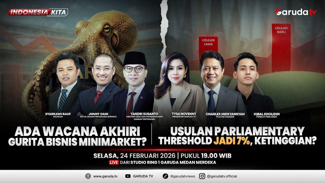 Usulan Parliamentary Threshold Jadi 7%, Ketinggian?  I INDONESIA KITA