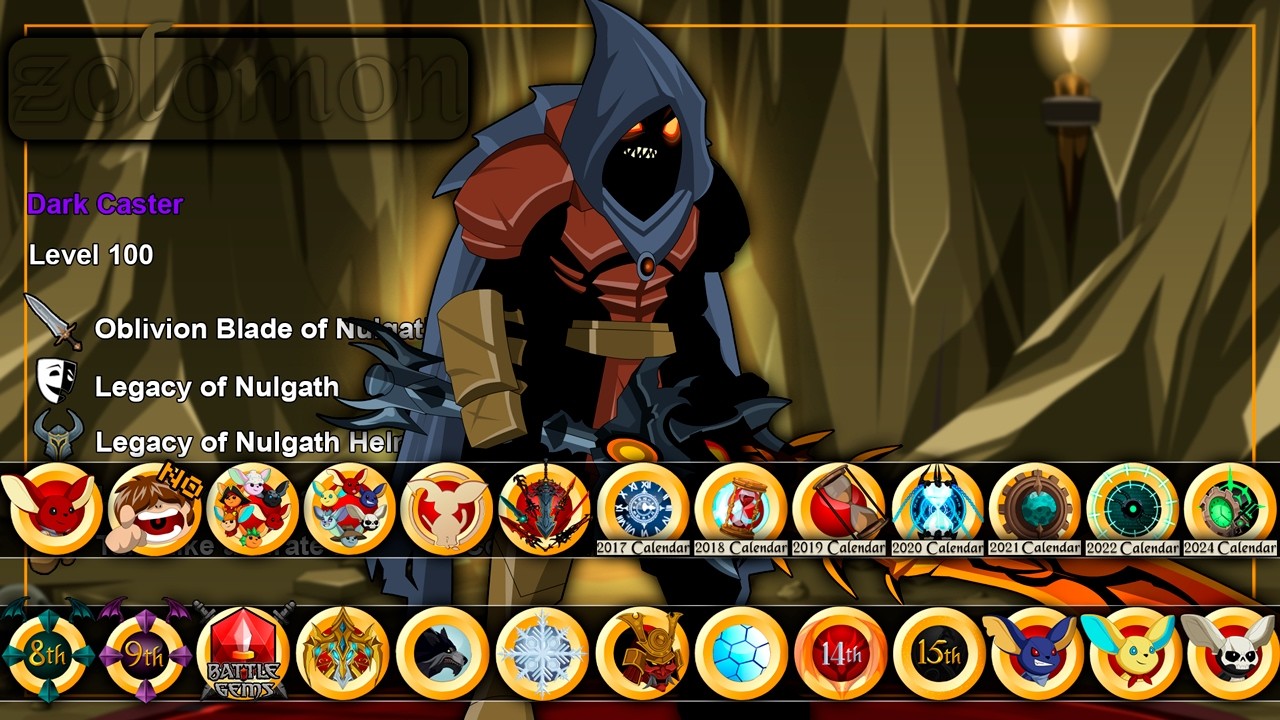 [AQW] High-End Account with 23 HeroMarts ❤️‍🔥 (Showcase) ✅
