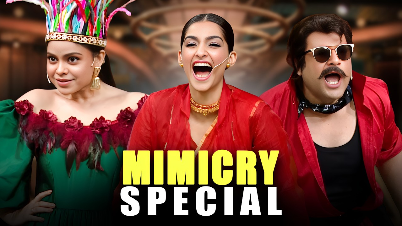 EKDUM JHAKAAS | Krushna As Anil Kapoor In Front Of Sonam Kapoor | Best Mimicry Comedy