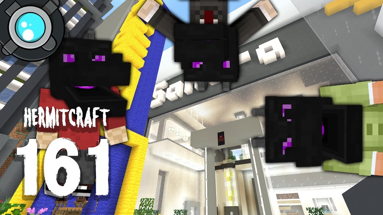 HermitCraft 6: 161 | Sahara & Mumbos DRAGON MISSION