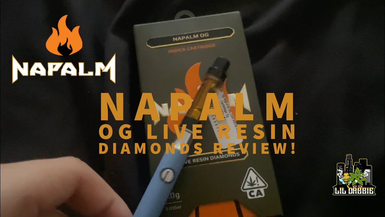 NAPALM OG LIVE RESIN DIAMONDS REVIEW! 💎🔥