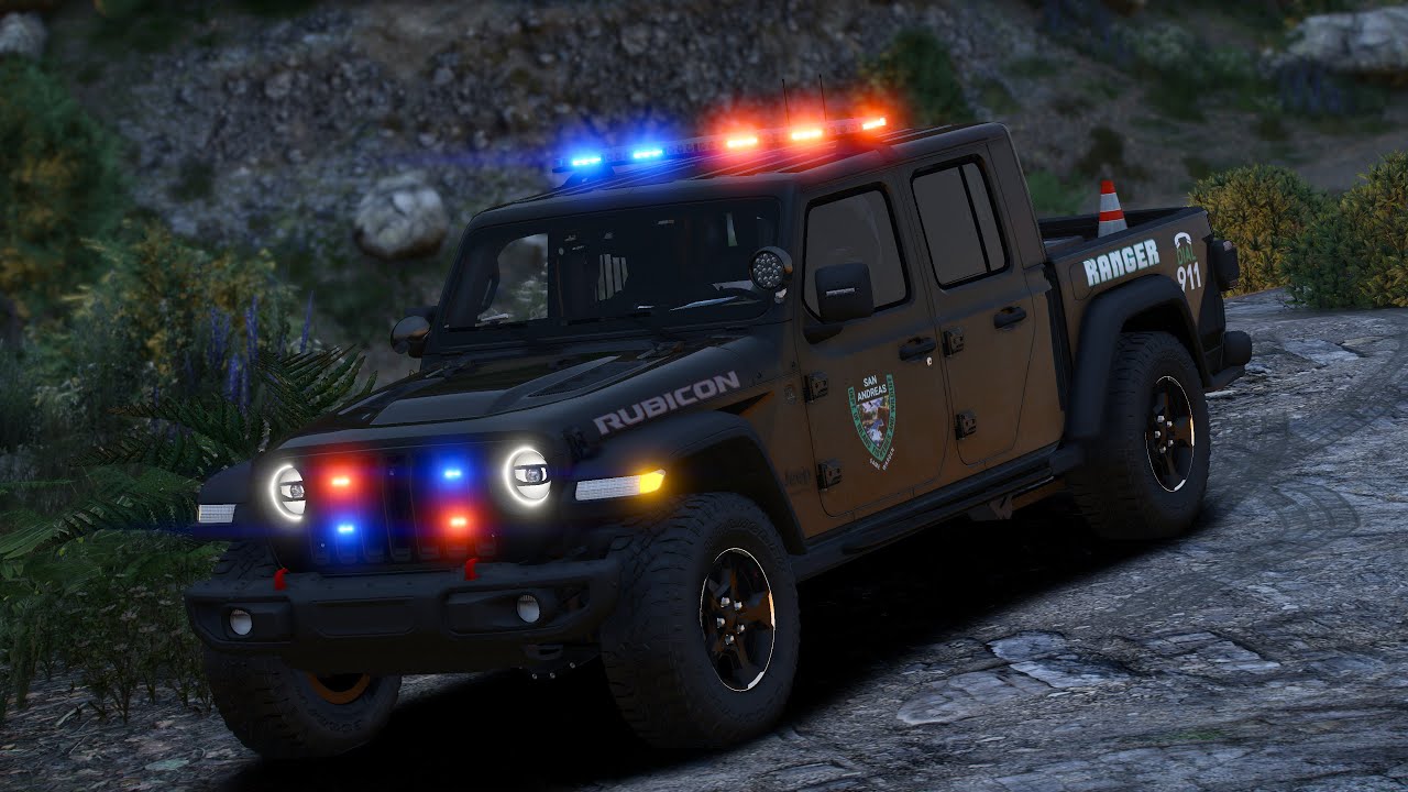 GTA 5 RANGER PATROL MOD LSPDFR || FOREST PATROL || GTA 5 LSPDFR EP 1 || [4K]