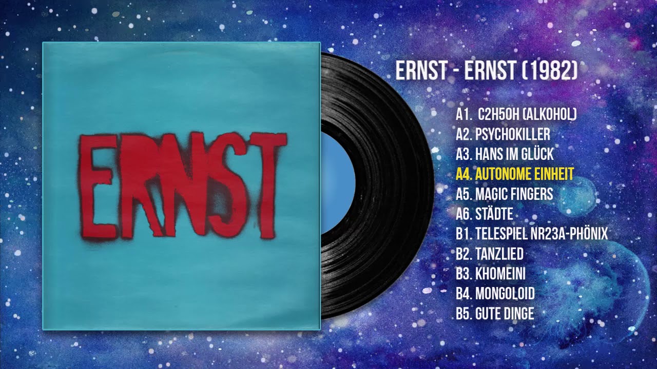 Ernst - Ernst (1982) [Full Album] NDW
