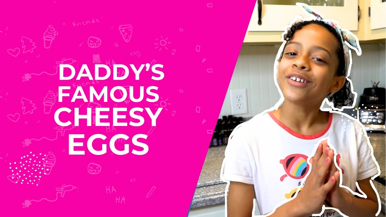 How to Make Cheesy Scrambled Eggs Recipe 🥚  | kids cooking