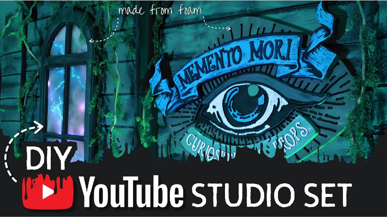 Witch Cottage Facade Part 1:  Wall Panels (and YouTube Studio Set)