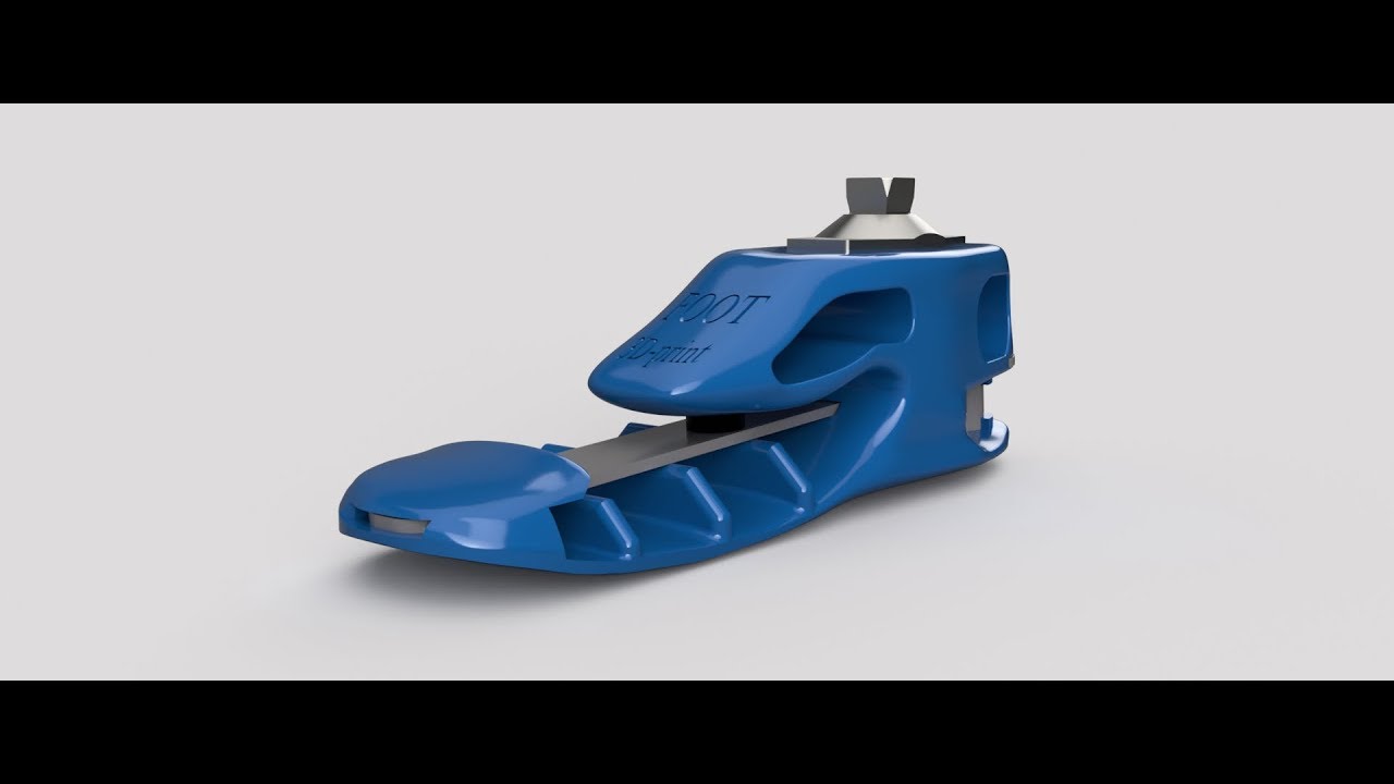 Fusion 360 Реверс-инжиниринг: модульная стопа протеза