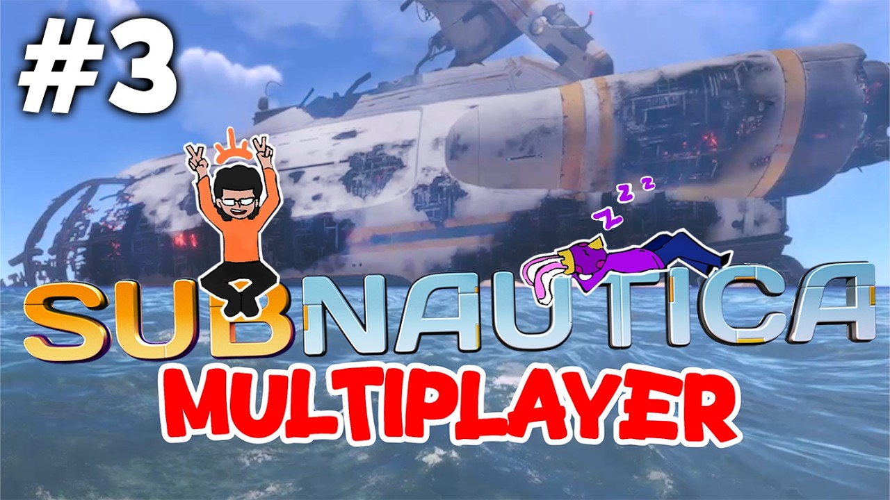 Explores a BIG Ship | Subnautica Nitrox Mod Multiplayer w/ Yanndar