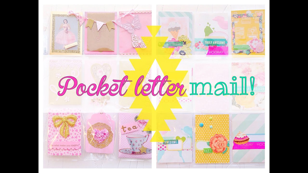 *Pocket Letter Mail: Ara & Gina*