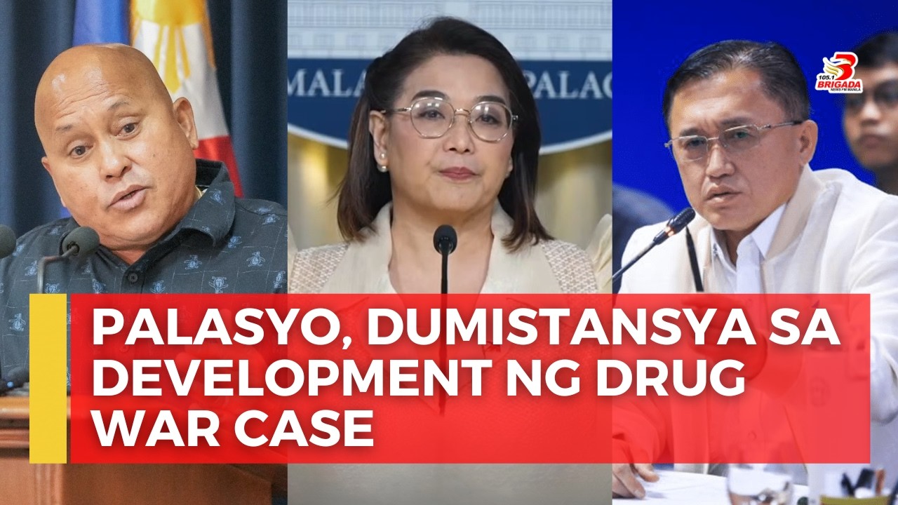 Malacañang dumistansya sa development ng drug war case sa ICC; pero aminadong handang makipagtul...