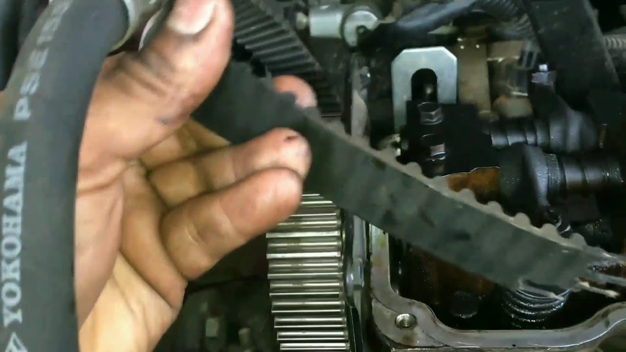 Chevrolet Spark timing belt damage Head overhaul