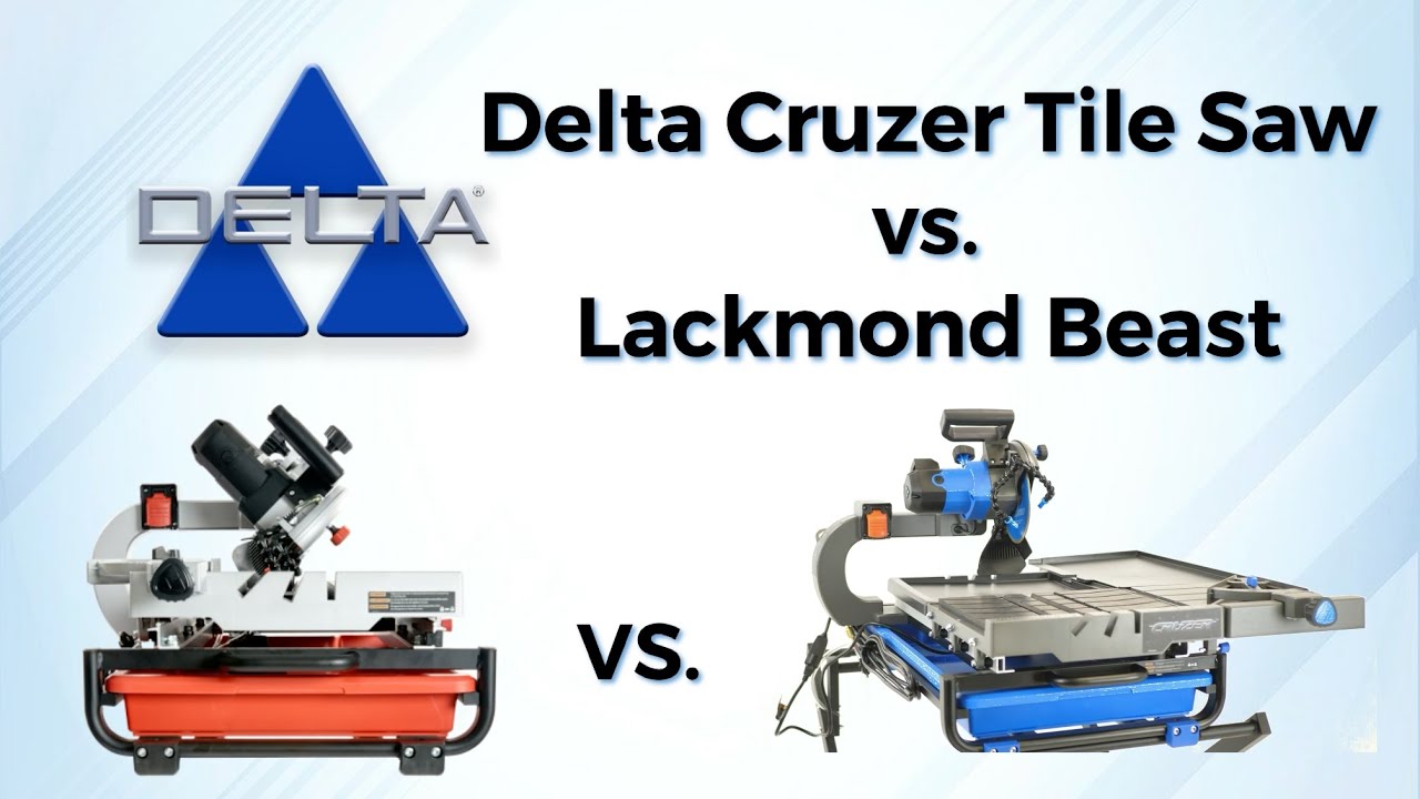 Delta Cruzer Tile Saw vs. The Lackmond Beast - New Upgrades