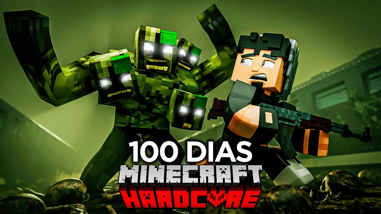 100 DIAS no THE CRAFTING DEAD no MINECRAFT!