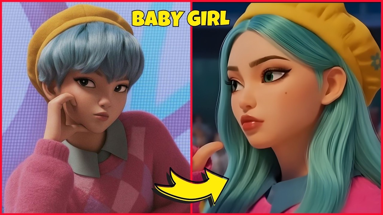 🔔K-Pop Demon Hunters🎶Opposite Gender 2💥Can You Guess the Character?💕Rumi💖Zoey✨Mira 🔥Jinu 🎤Soda Pop 🌟