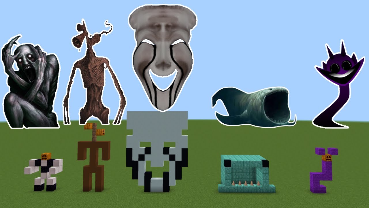 Never Spawn SCP096, Sirenhead, SCP35, The Bloop, Durple Phase 5 In Minecraft Pe