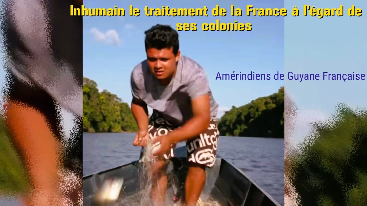 Inhumain le traitement de la France à l'égard de ses colonies C’est comment d’être jeune en Guyane