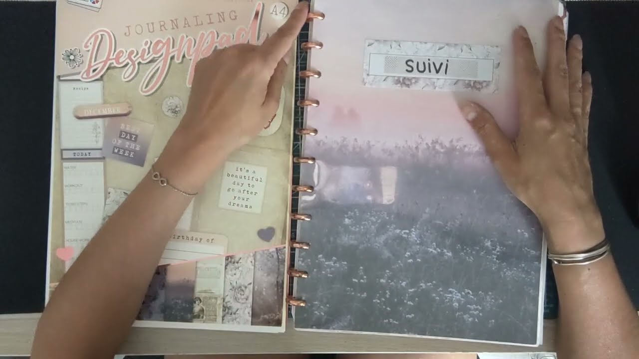Présentation de mon outil de suivi des élèves: reliures à disque (trou 