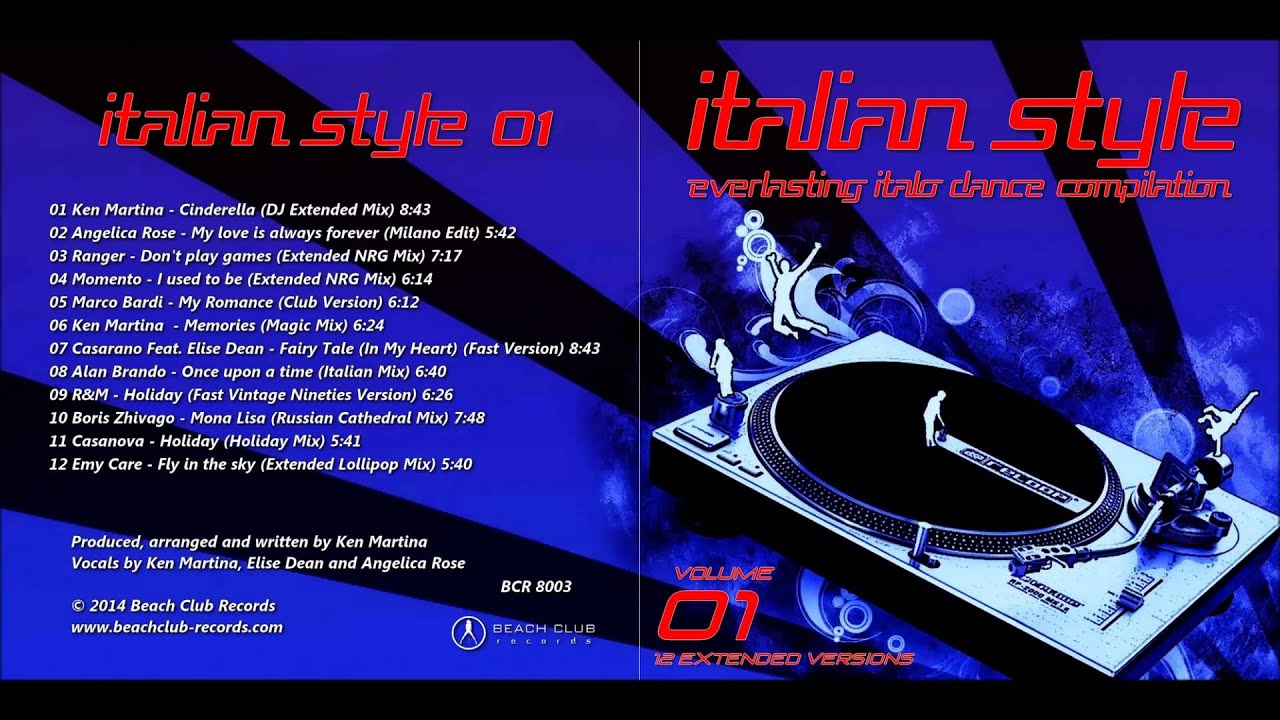 Various - Italian Style Vol.1 (BCD 8003) NEW ITALO DANCE