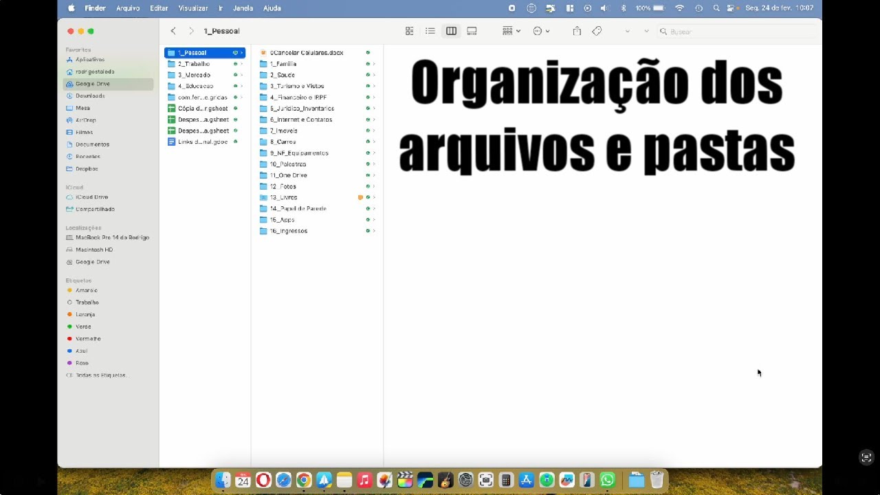 Minimalismo digital: Organizando e apagando os meus arquivos do computador e da nuvem