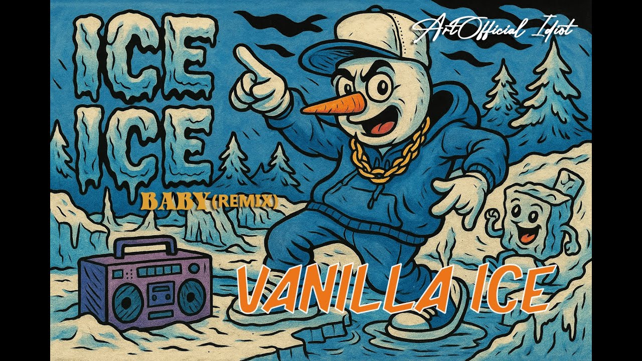 VANILLA ICE - Ice Ice Baby (Remix) | Artofficial Idiot - Official Visualizer