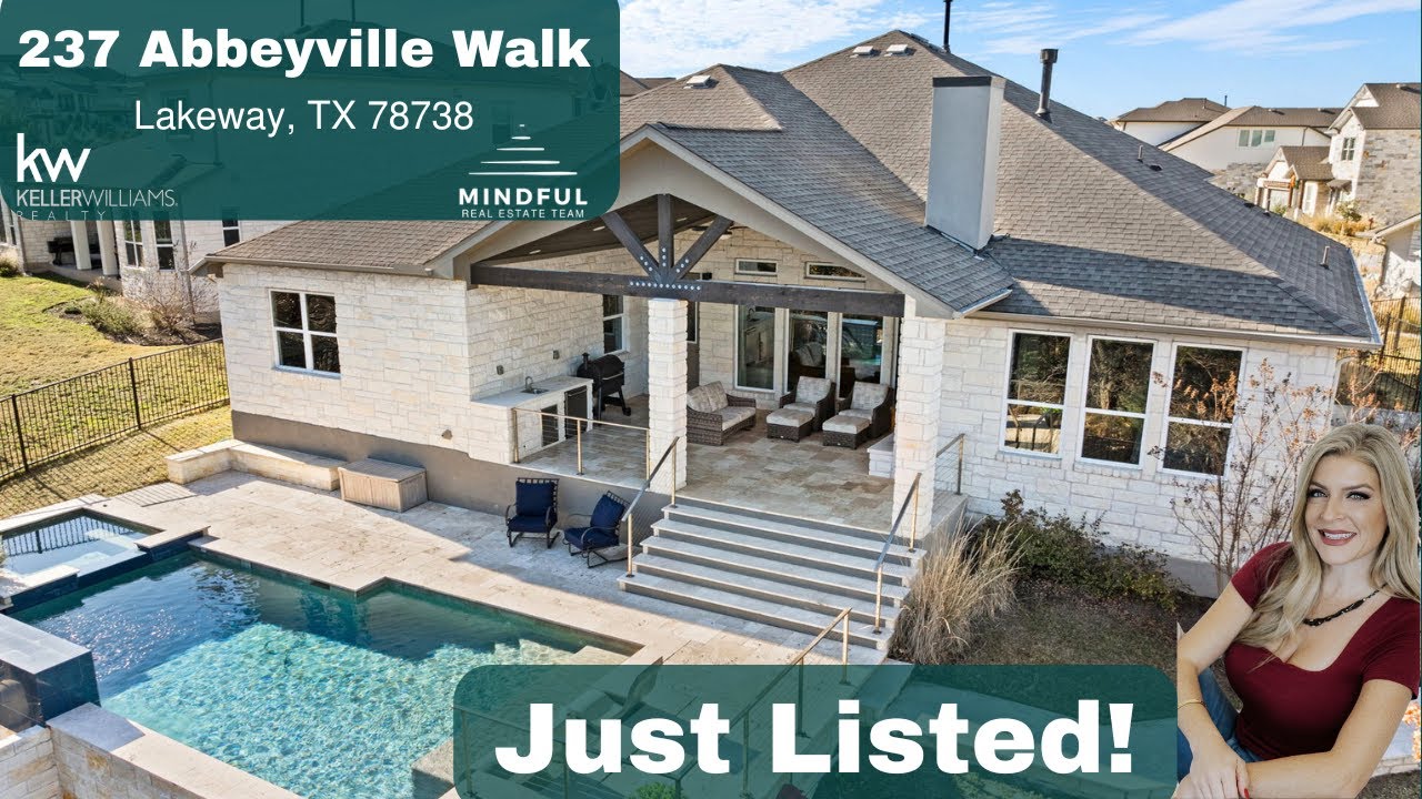237 Abbeyville Walk - Exclusive Rough Hollow Community in Lakeway, TX.