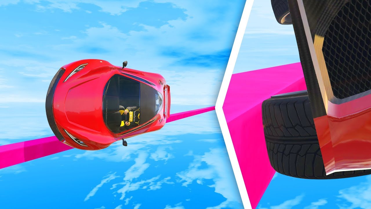 0.1% Can COMPLETE the THINNEST Tightrope Challenge! - GTA 5 Funny Moments