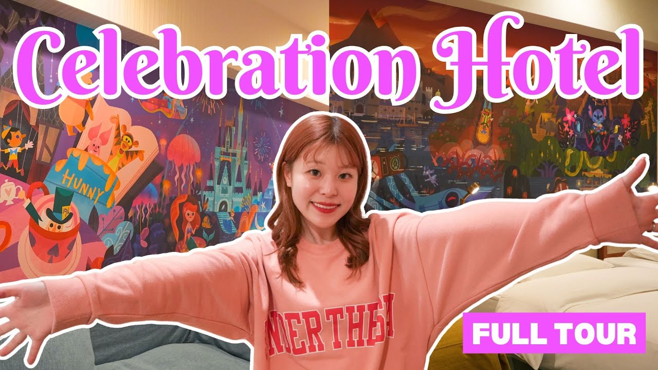 CHEAPEST Disney Hotel in Tokyo?! 💫 Full Tour of Celebration Hotel | Wish & Discover