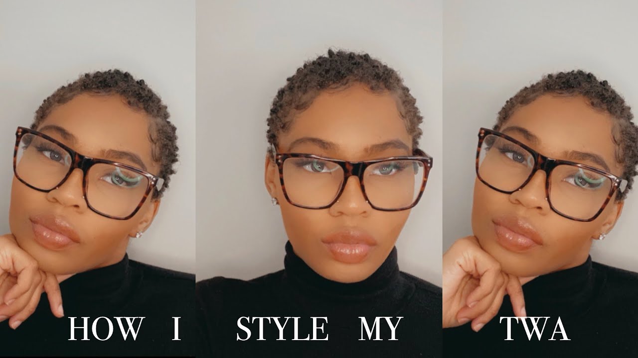 HOW TO STYLE TWA || HOW TO DEFINE CURLS || SHORT HAIR