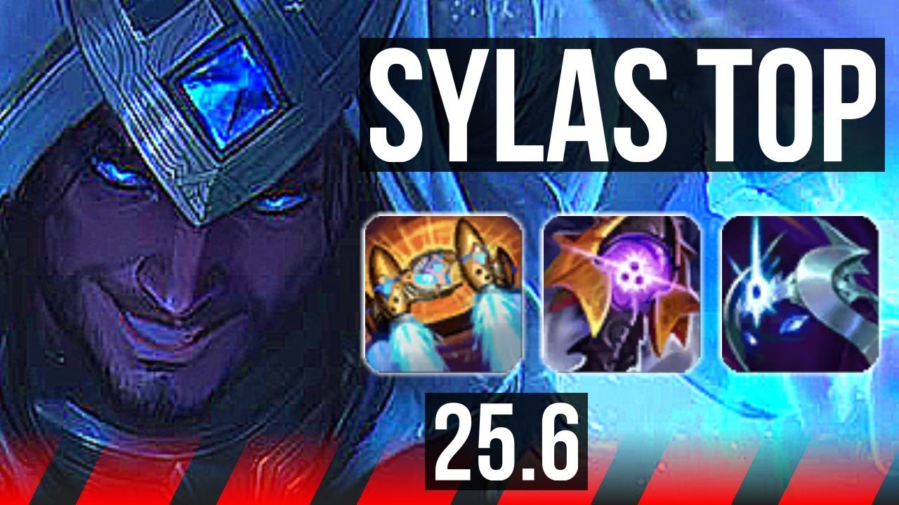 SYLAS vs AMBESSA (TOP) | 10 solo kills, 600+ games | KR Grandmaster | 25.6