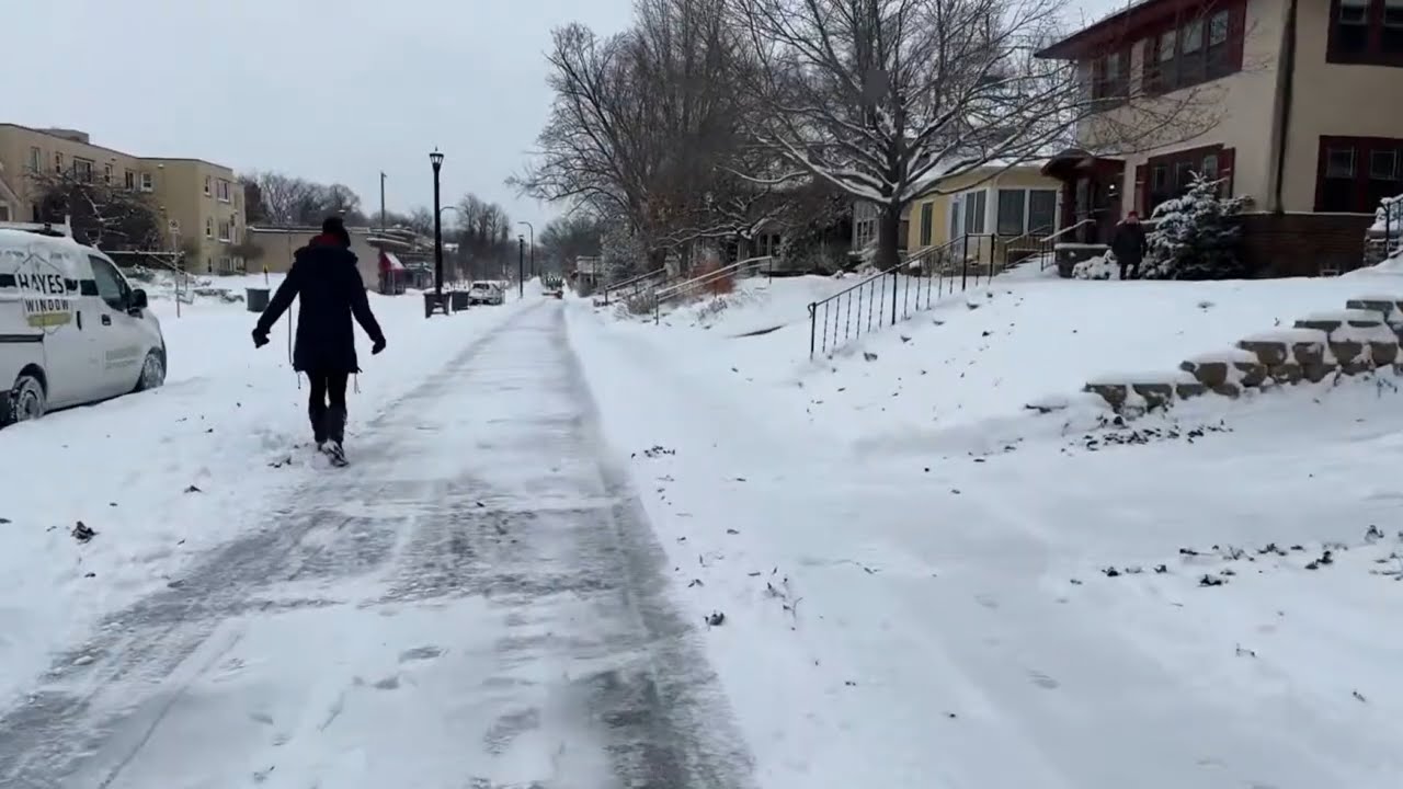 Live Part 1 : Fat Bike Ride in the Snow Minneapolis, MN | December 2024