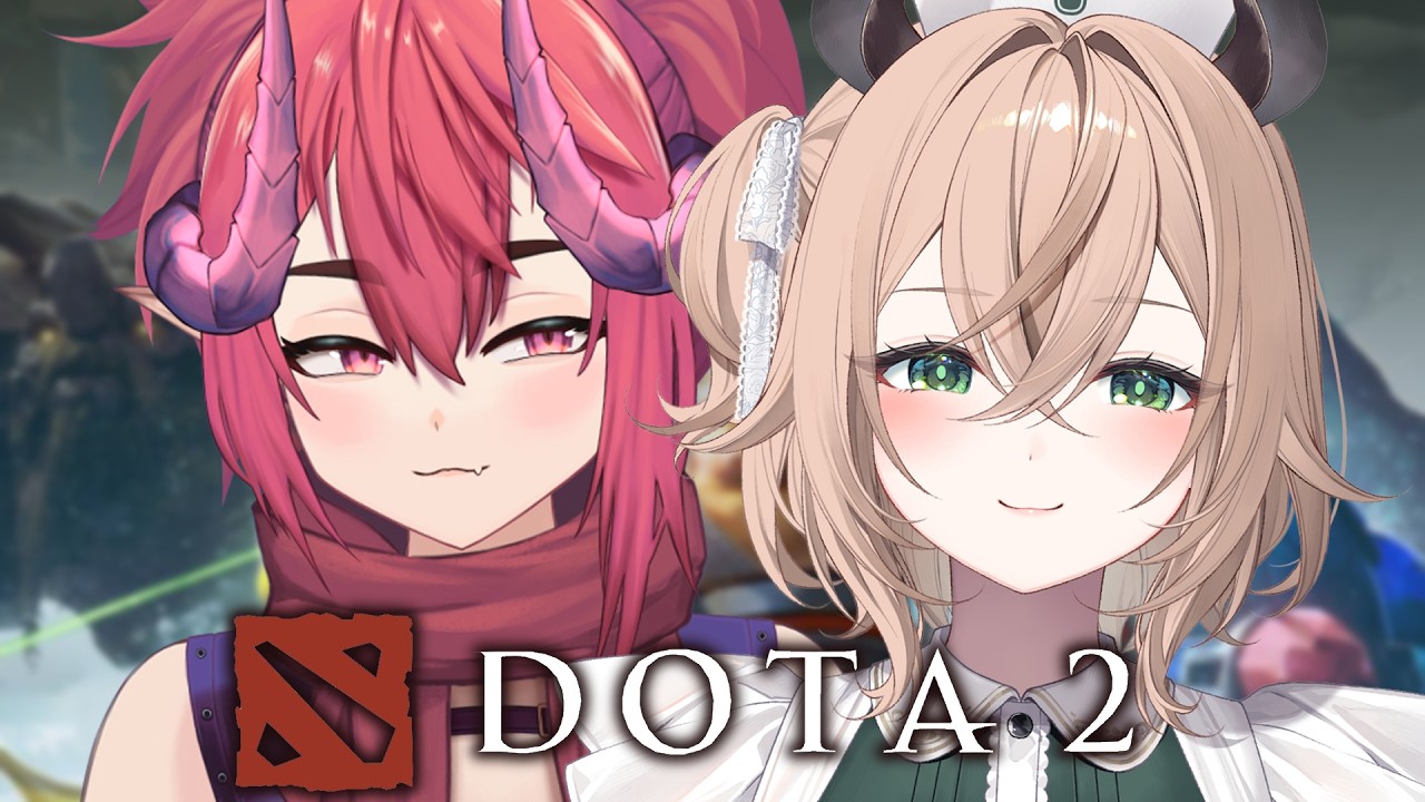 【DOTA 2】 Playing the new DOTA update with @grapechann !!