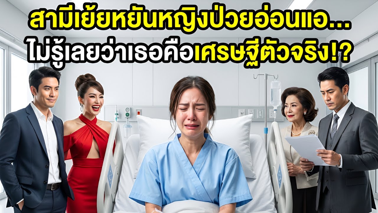 สามีหัวเราะเยาะภรรยาป่วย… ไม่รู้ว่าเธอรับมรดกทรัสต์หมื่นล้าน! | สามีดูถูกภรรยา