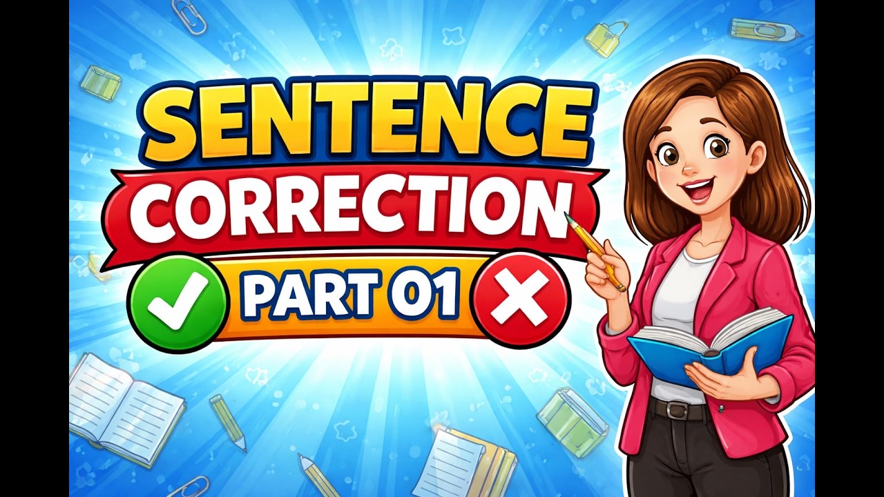 Sentence Correction Part 01