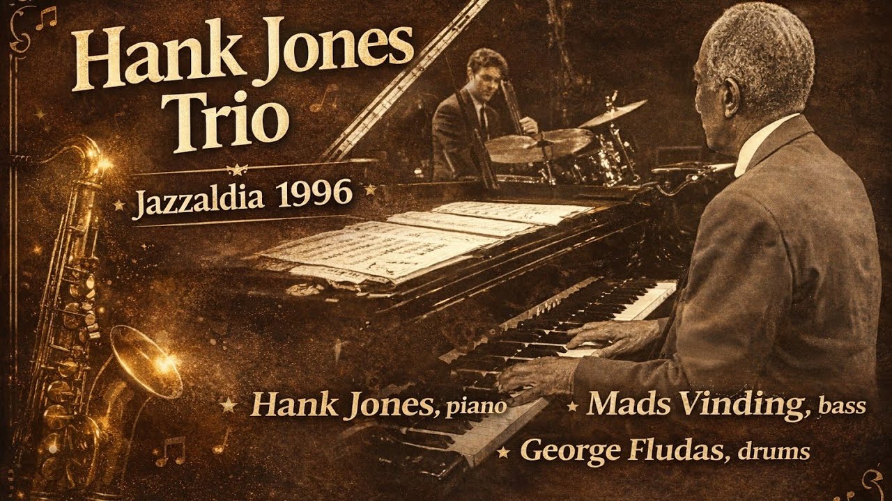 Hank Jones Trio💥 1996 Jazzaldia