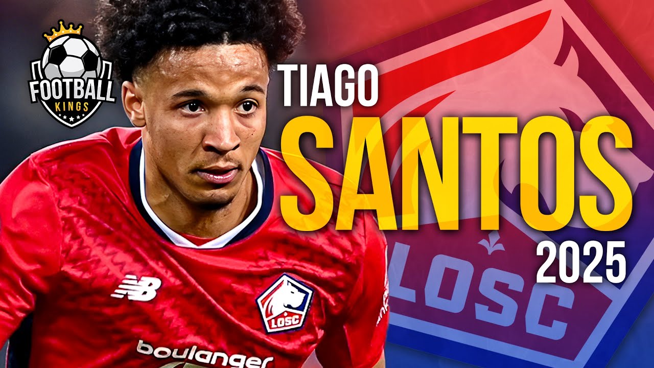 Tiago Santos 2025 - Crazy Defensive Skills, Tackles & Goals | HD