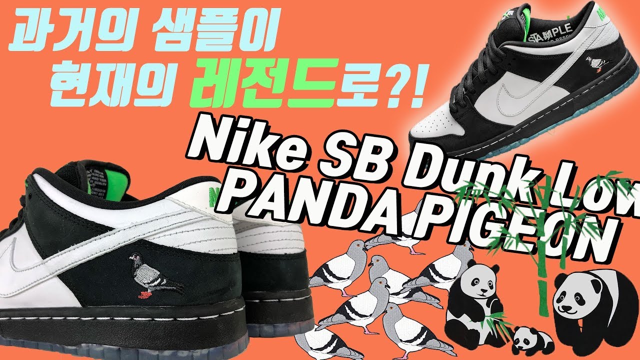 이 신발은 백퍼 떡상 장담합니다. 나이키SB덩크의 시대여 오라 / Nike SB Dunk Low PANDA PIGEON Review & On feet