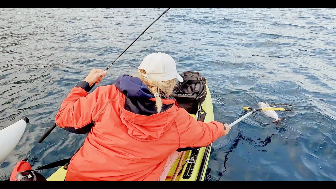 Από ήρεμο ψάρεμα, σε 'Survivor' έκδοση  #kayakfishing