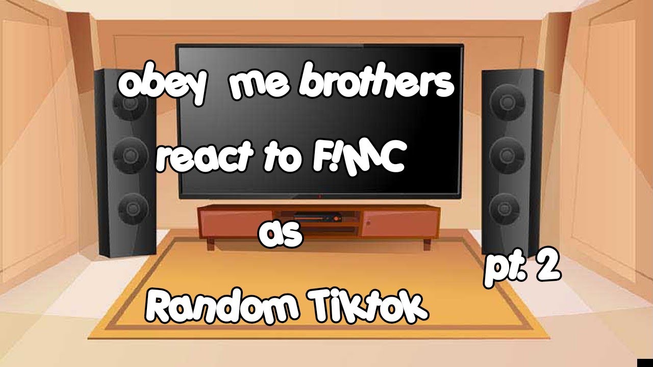 Obey me Brothers + R/n react to F!Mc as Random Tiktok ( part 2 / ??? ) Gacha club 🇬🇧/🇵🇱