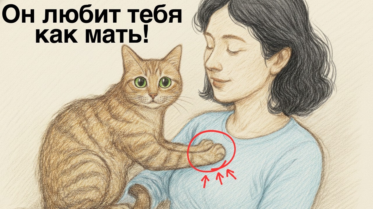 Что ваш кот делает только тогда, когда любит вас как мать