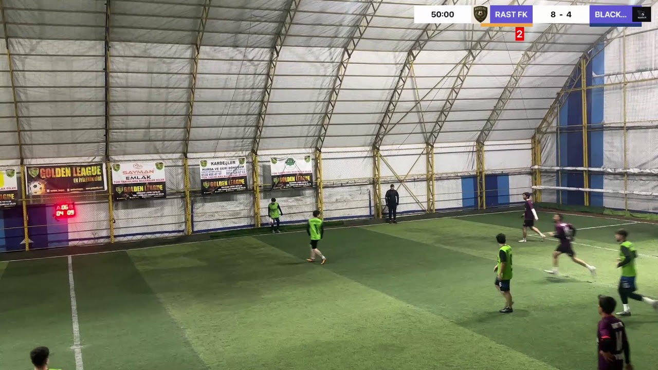 GOLDEN LEAGUE 14.HAFTA KAPANIŞ SEZONU RAST FK - BLACKOUT FC
RAST FK VS BLACKOUT FC