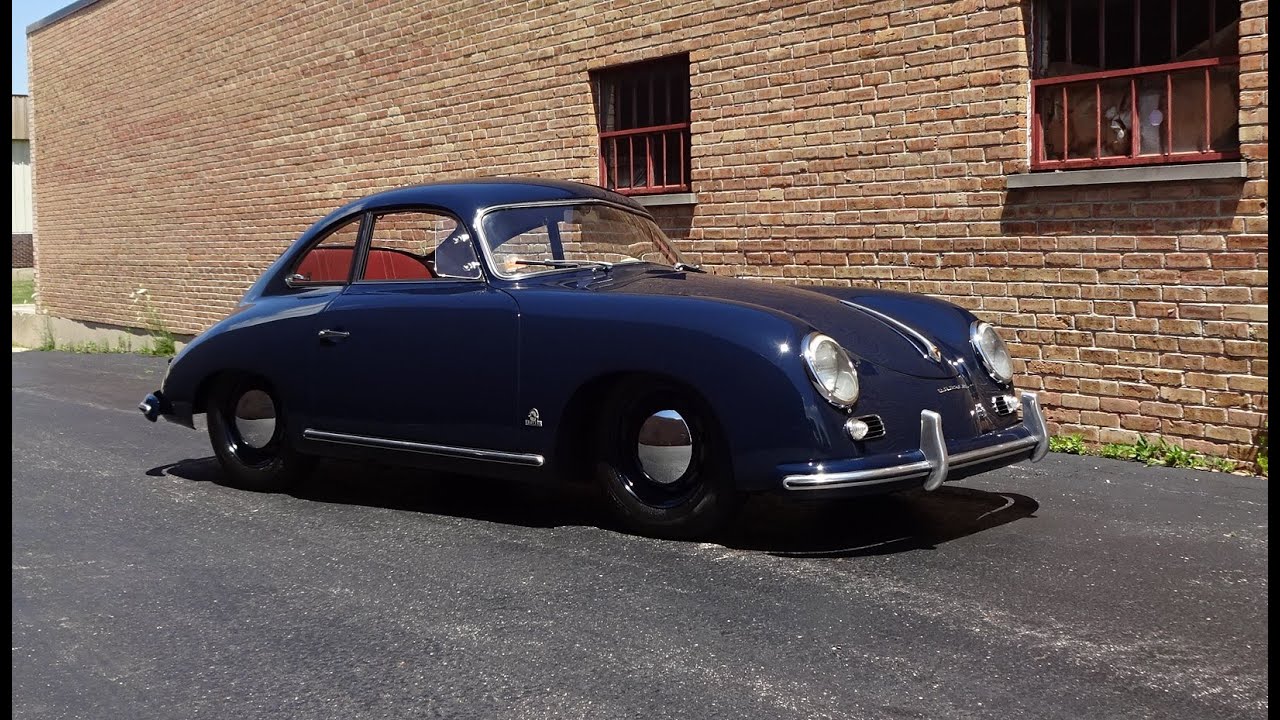 RARE Early 1954 Porsche 356 Pre A Coupe & Engine Start Up on My Car Story with Lou Costabile